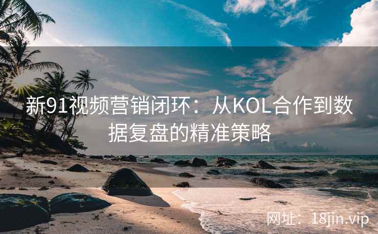 新91视频营销闭环：从KOL合作到数据复盘的精准策略