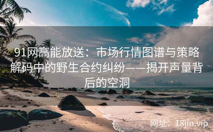91网高能放送：市场行情图谱与策略解码中的野生合约纠纷——揭开声量背后的空洞